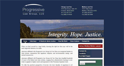 Desktop Screenshot of progressivelaw.com